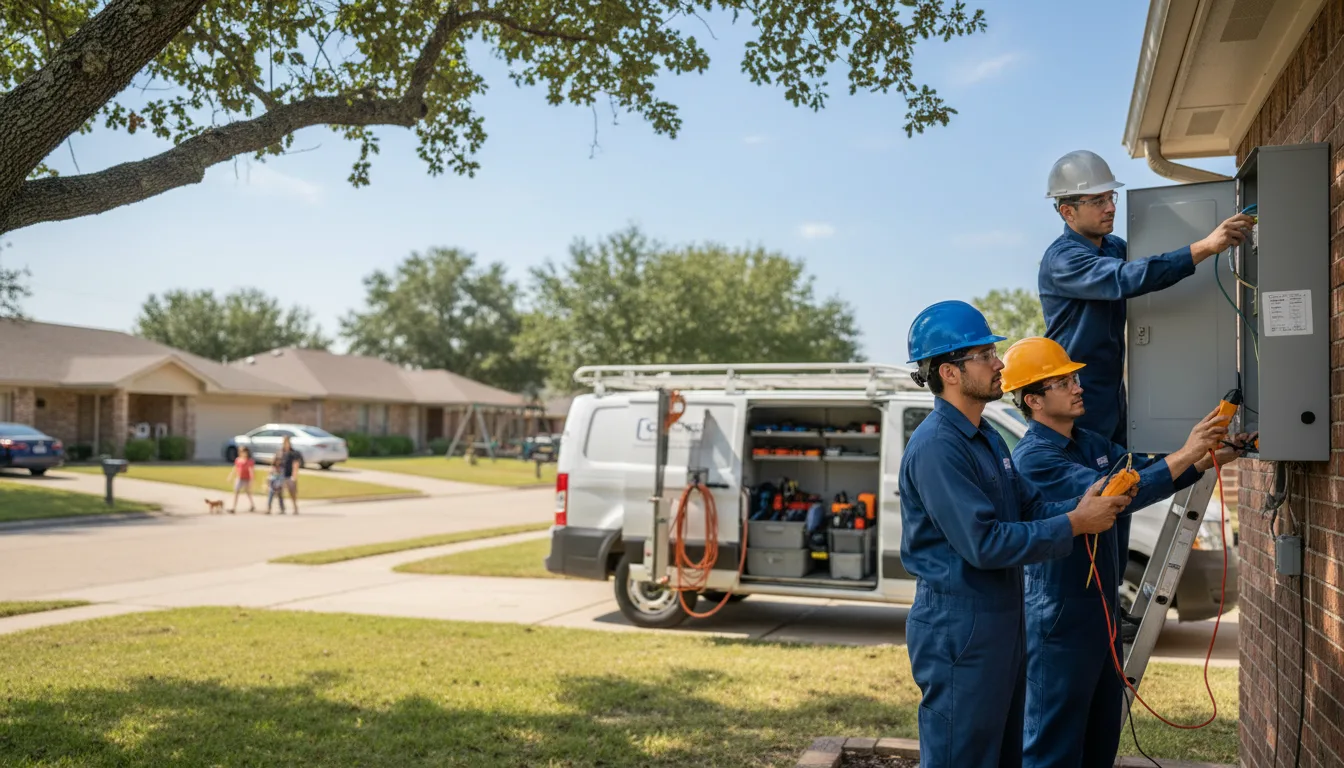 Certified electrician providing emergency electrical services in Webberville, MI